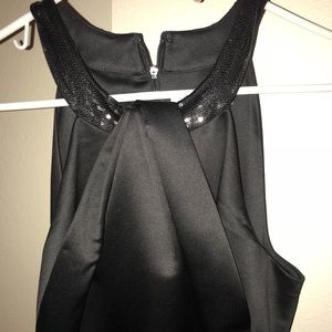 Calvin Klein satin long gown